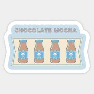 Chocolate Mocha Milk Sticker